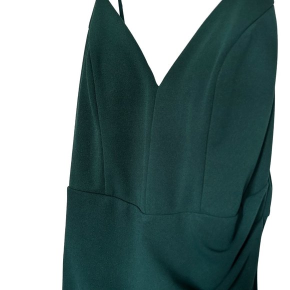 Windsor Green sleeveless sweetheart neckline formal gown woman’s medium, 1510 - Picture 3 of 9